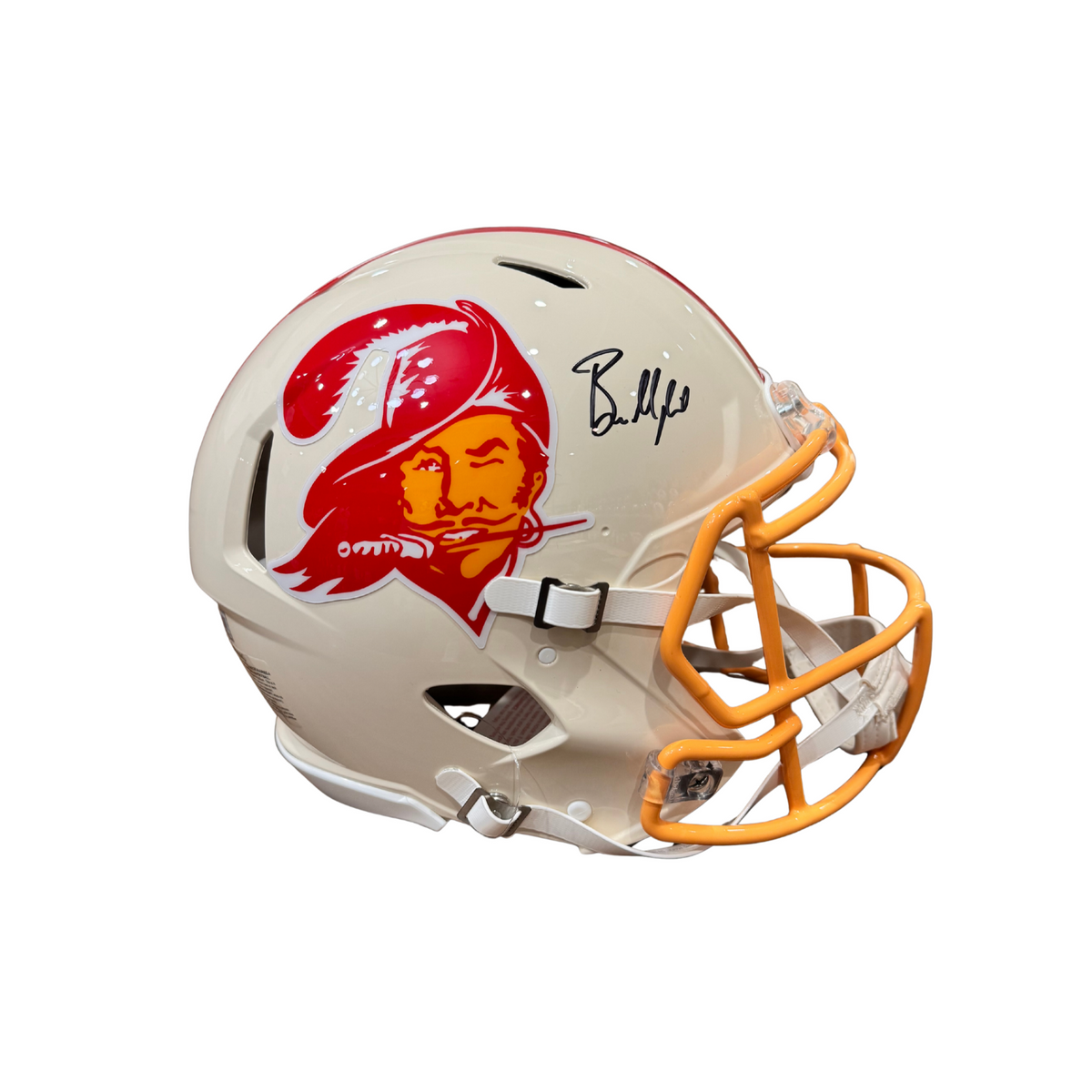 Baker Mayfield Signed Tampa Bay Buccaneers Full Size Retro Speed Authentic Helmet
