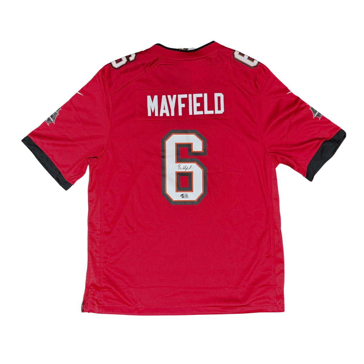 Baker Mayfield Signed Tampa Bay Buccaneers Nike Red Team Game Jersey