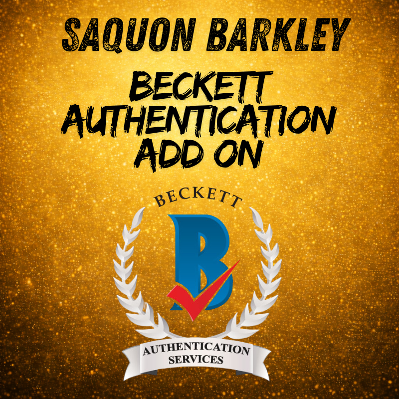 MAIL-ORDER: Saquon Barkley Authentication Add-On