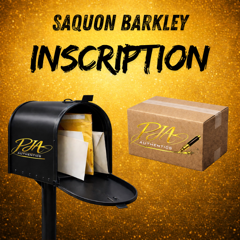 MAIL-ORDER: Saquon Barkley Inscription Add-On
