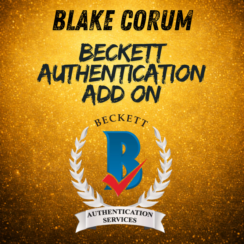 MAIL-ORDER: Blake Corum Authentication Add-On
