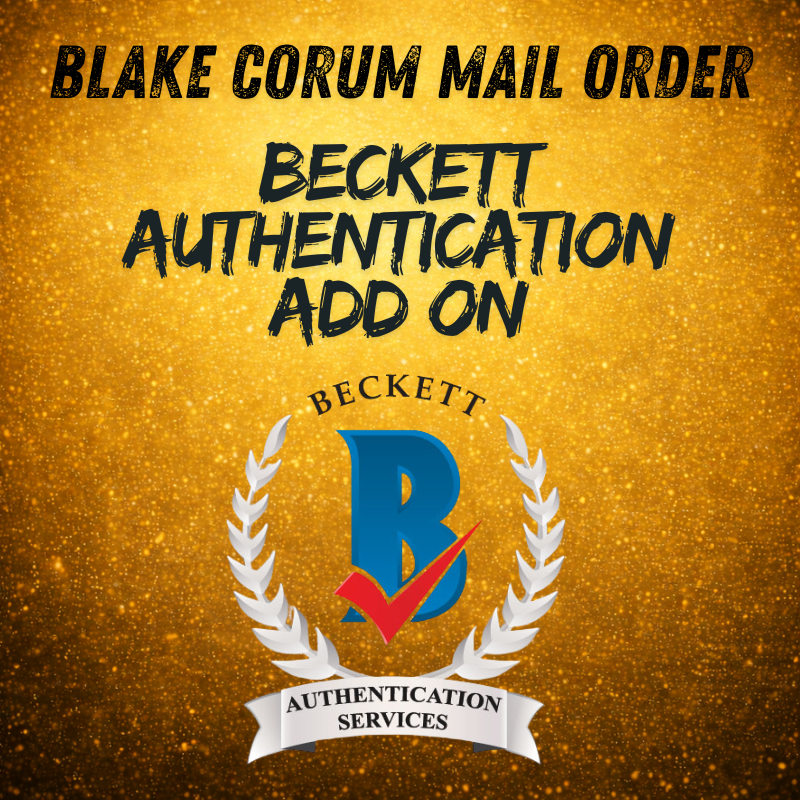 MAIL-ORDER: Blake Corum Authentication Add-On