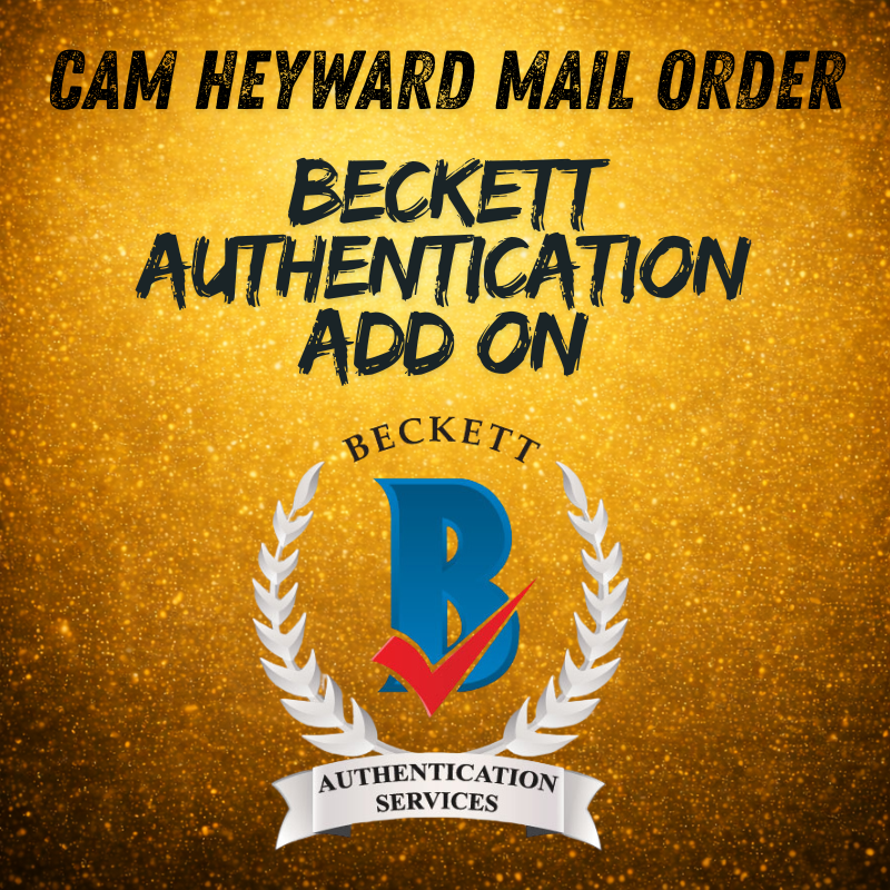 MAIL-ORDER: Cam Heyward Authentication Add-On
