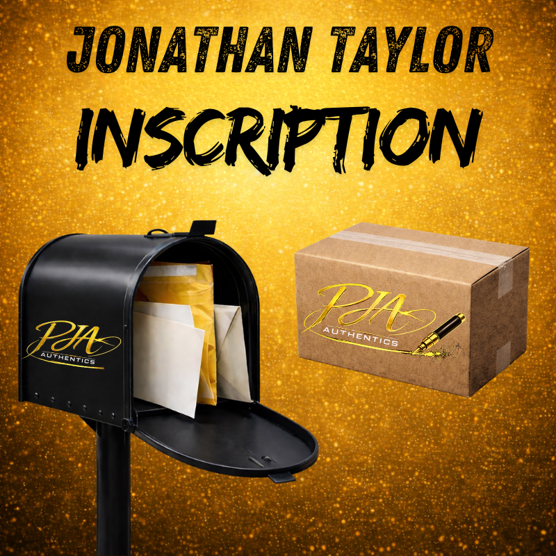MAIL-ORDER: Jonathan Taylor Inscription Add-On