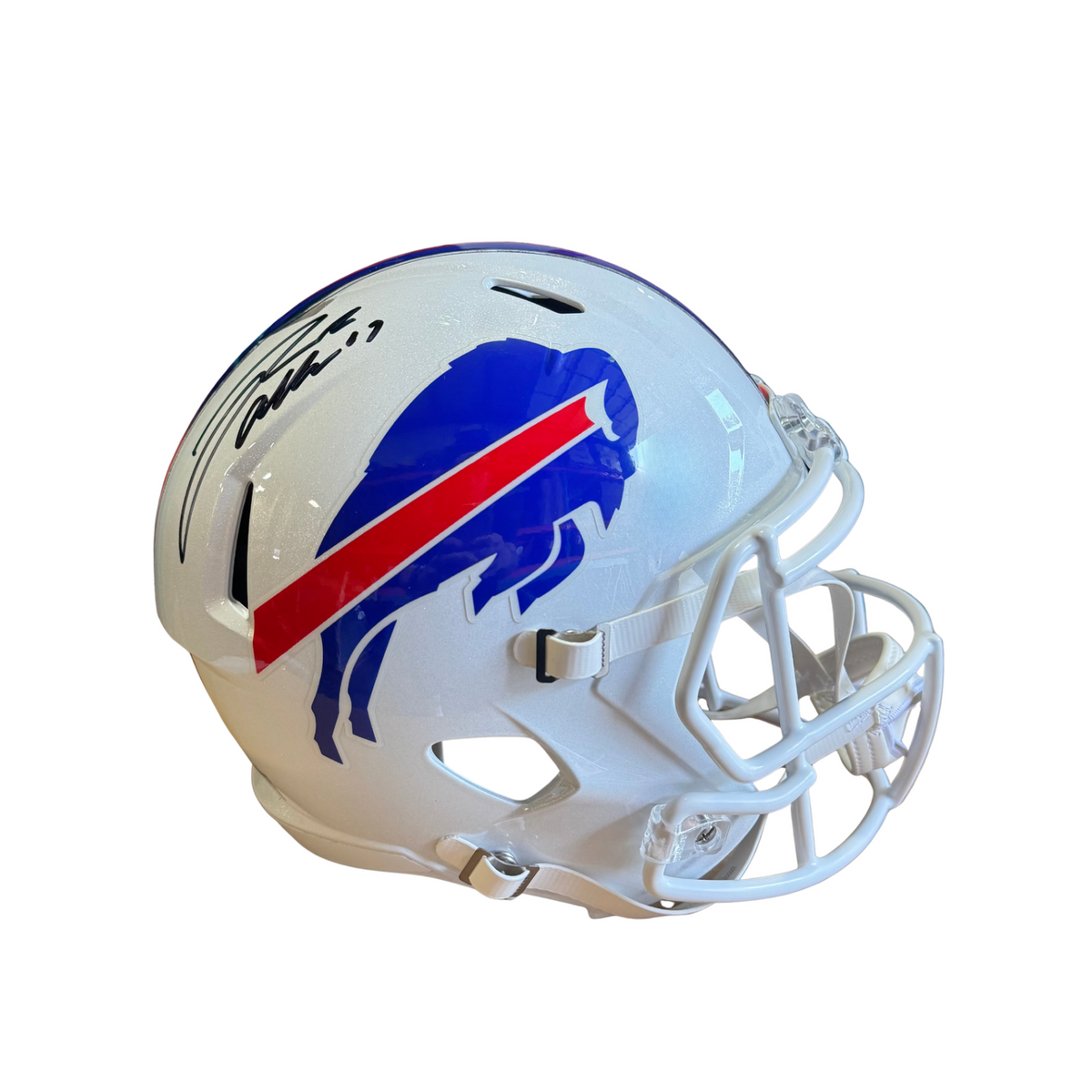 Josh Allen Signed Buffalo Bills Full Size 2021 Speed Replica Helmet