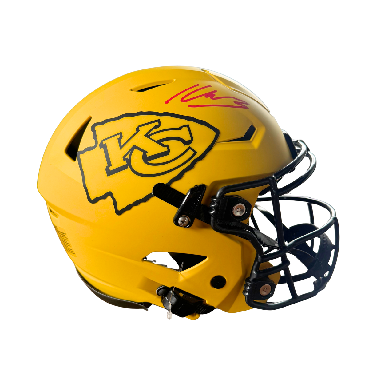 Kenneth Walker Signed Kansas City Chiefs Full Size Rave Authentic SpeedFlex Helmet