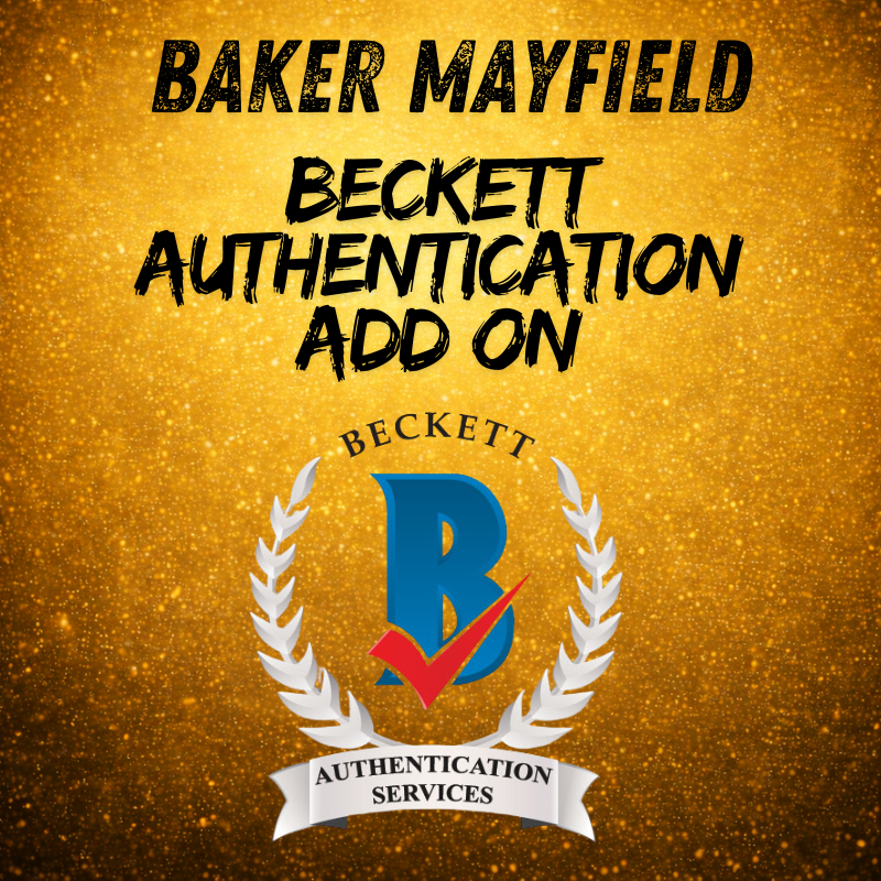 MAIL-ORDER: Baker Mayfield Authentication Add-On