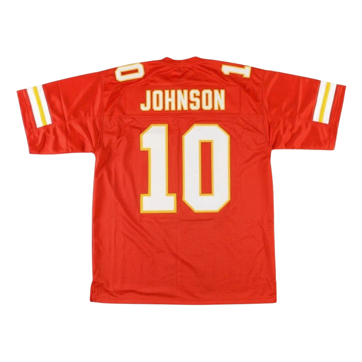 PRE-SALE: Emmett Johnson Signed Custom Pro-Style Red Jersey