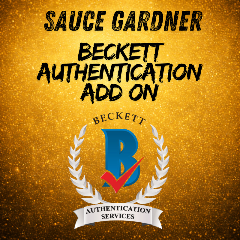MAIL-ORDER: Sauce Gardner Authentication Add-On