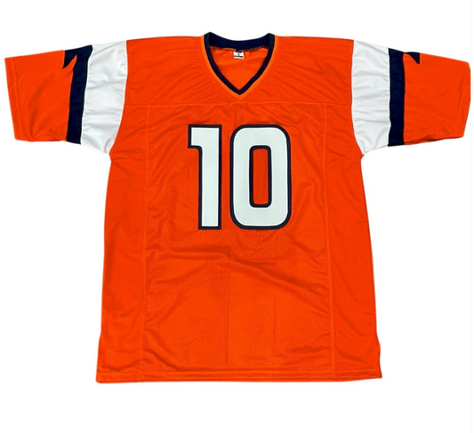 PRE-SALE: Bo Nix Signed Custom Orange Jersey
