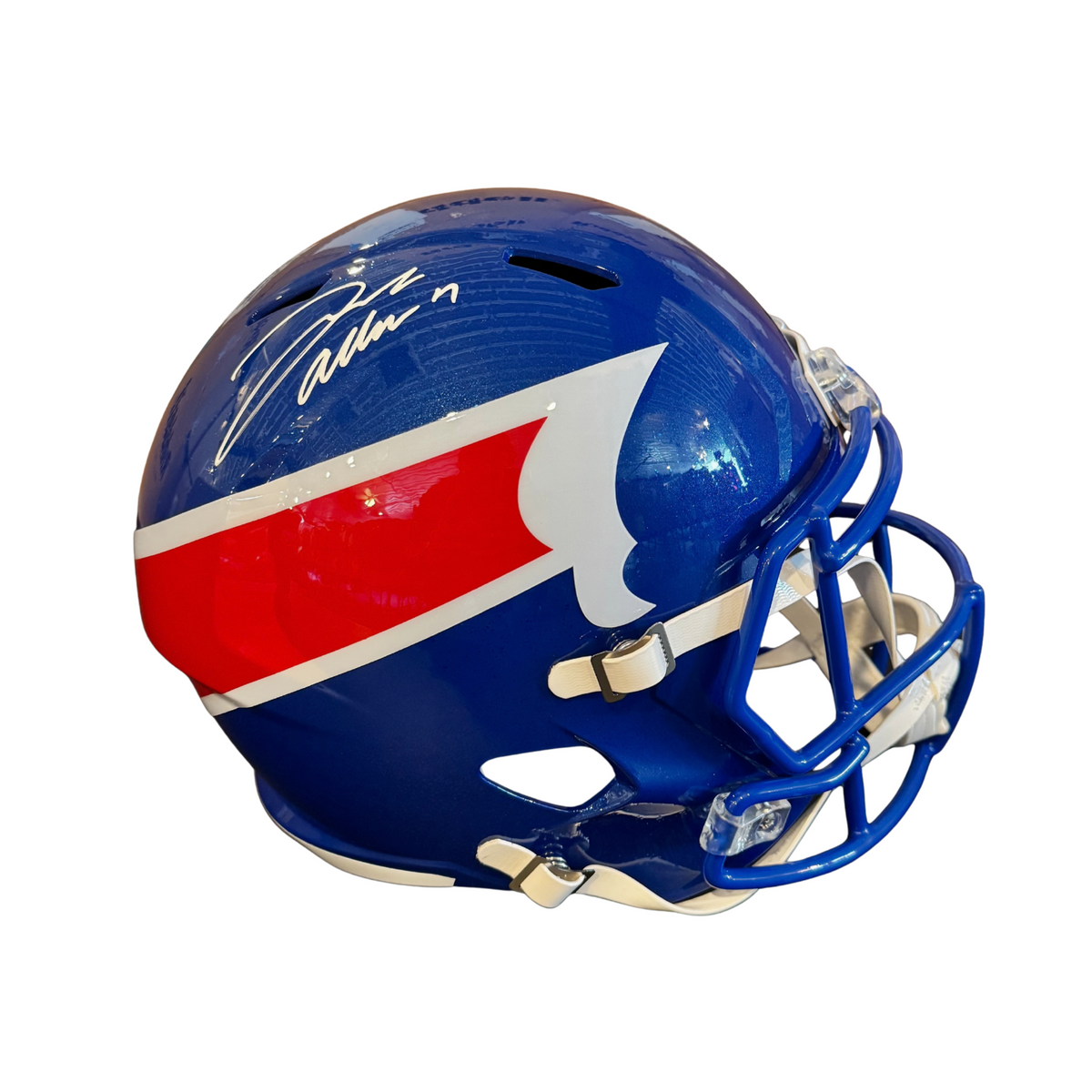 Josh Allen Signed Buffalo Bills Full Size Nickel City Speed Authentic Helmet