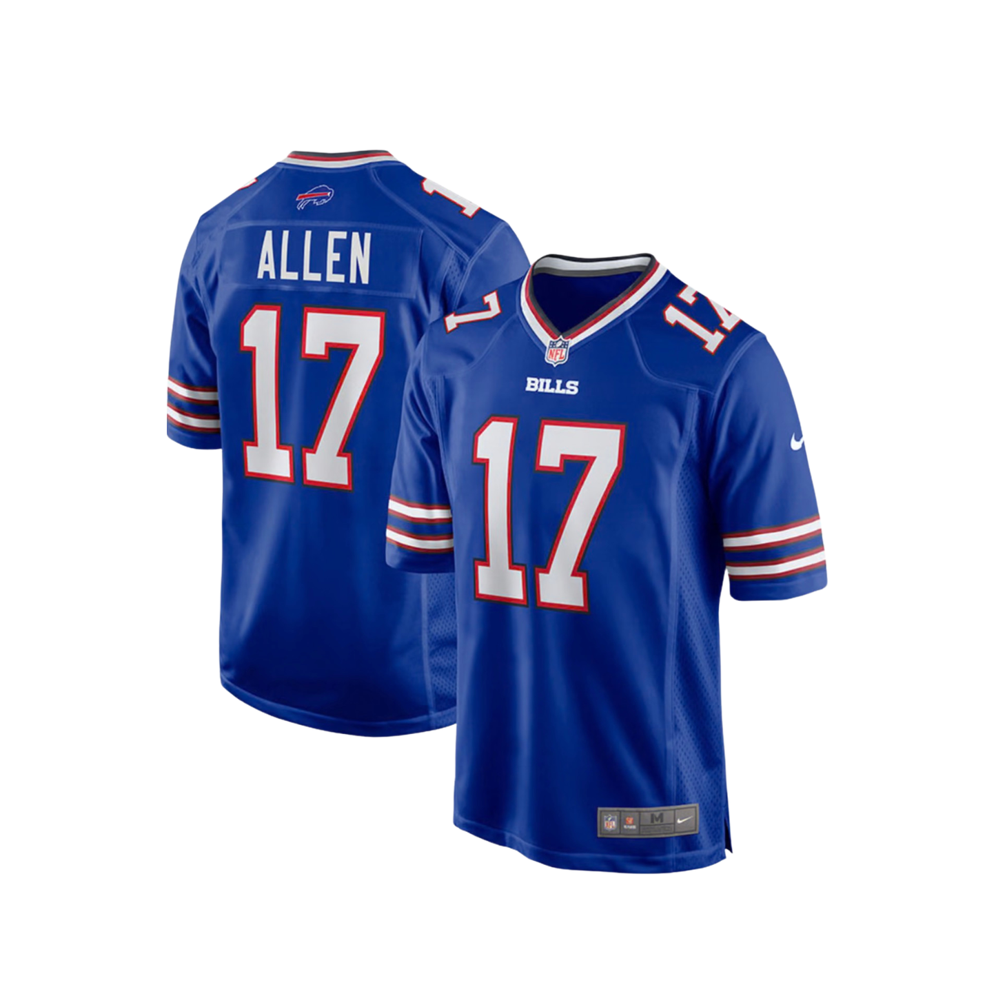 PRE-SALE: Josh Allen Signed Blue Nike Game Player Jersey
