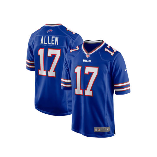 PRE-SALE: Josh Allen Signed Blue Nike Game Player Jersey