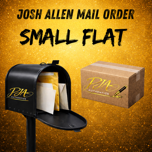 MAIL-ORDER: Josh Allen Signed Small Flat Item