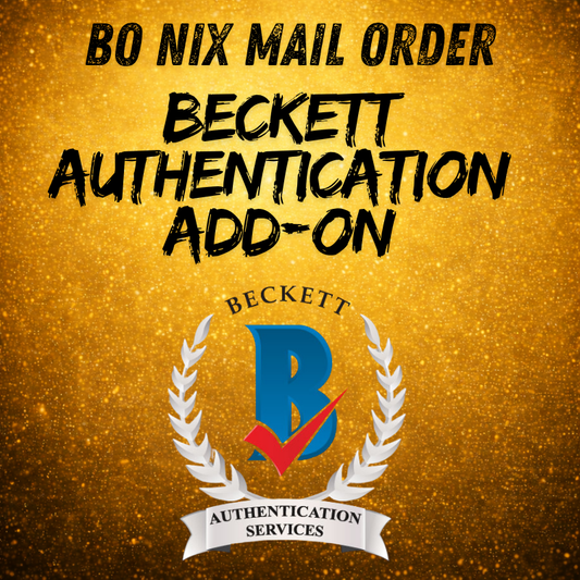 MAIL-ORDER: Bo Nix Authentication Add-On