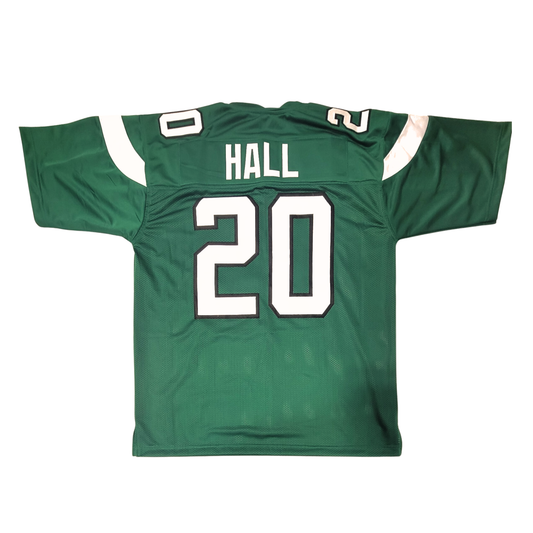 PRE-SALE: Breece Hall Signed Custom Pro-Style Green Home Jersey