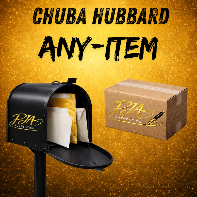 MAIL-Order: Chuba Hubbard Signed ANY Item
