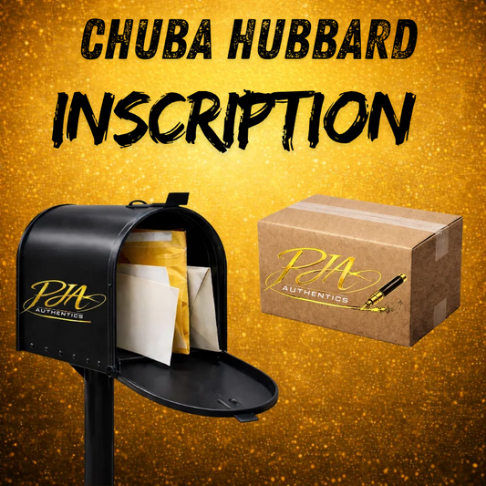 MAIL-ORDER: Chuba Hubbard Inscription Add-On