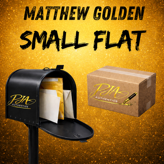 MAIL-ORDER: Matthew Golden Signed Small Flat Item