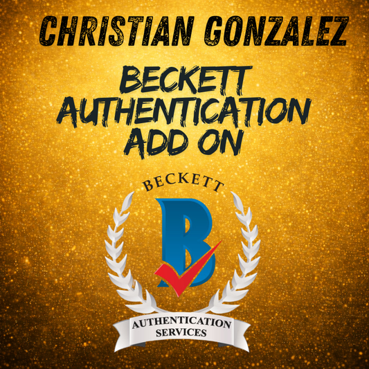MAIL-ORDER: Christian Gonzalez Authentication Add-On