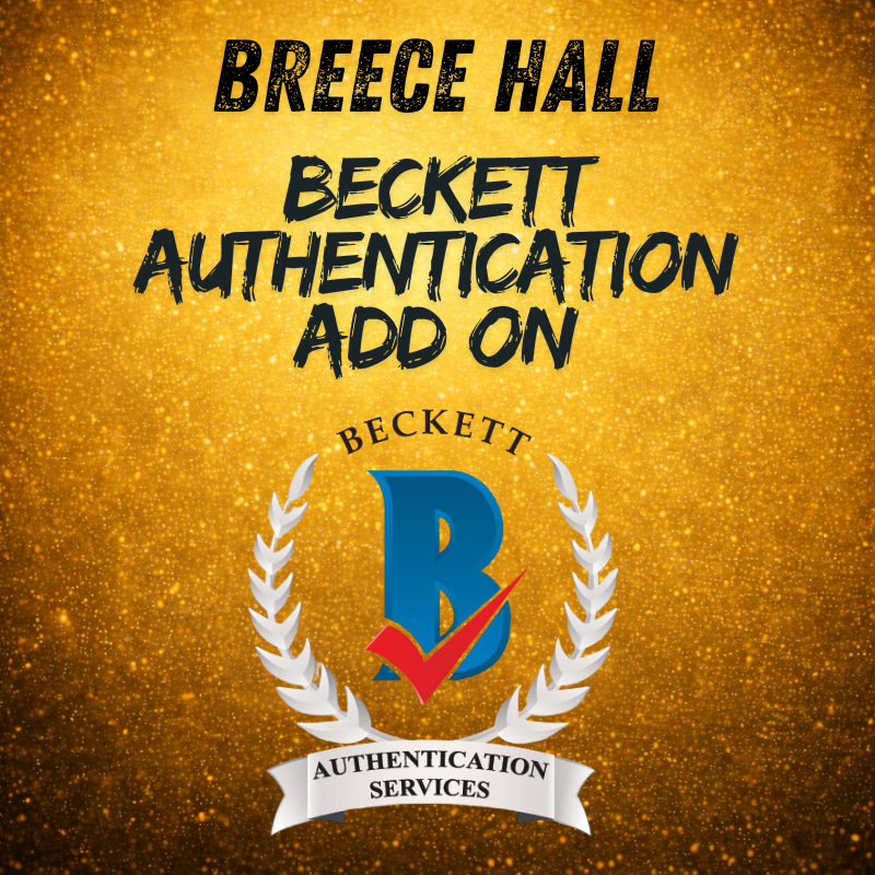 MAIL-ORDER: Breece Hall Authentication Add-On