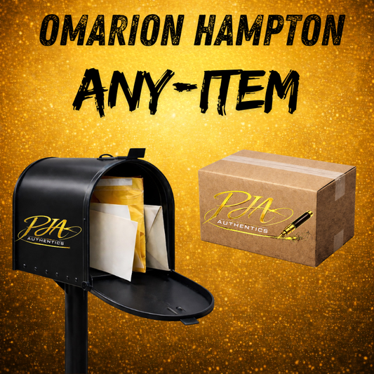 MAIL-Order: Omarion Hampton Signed ANY Item