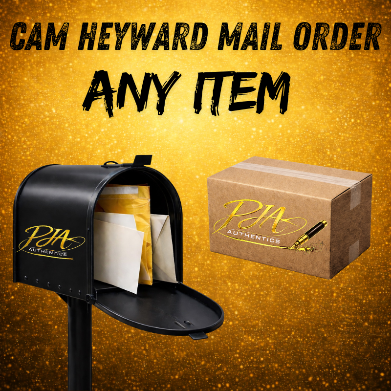 MAIL-Order: Cam Heyward Signed ANY Item