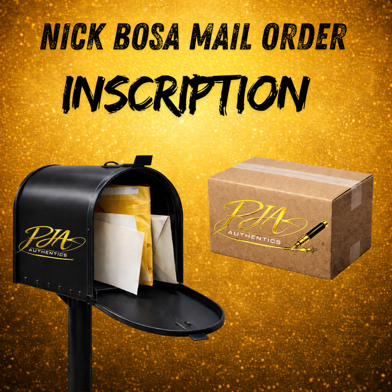 MAIL-ORDER: Nick Bosa Inscription Add-On