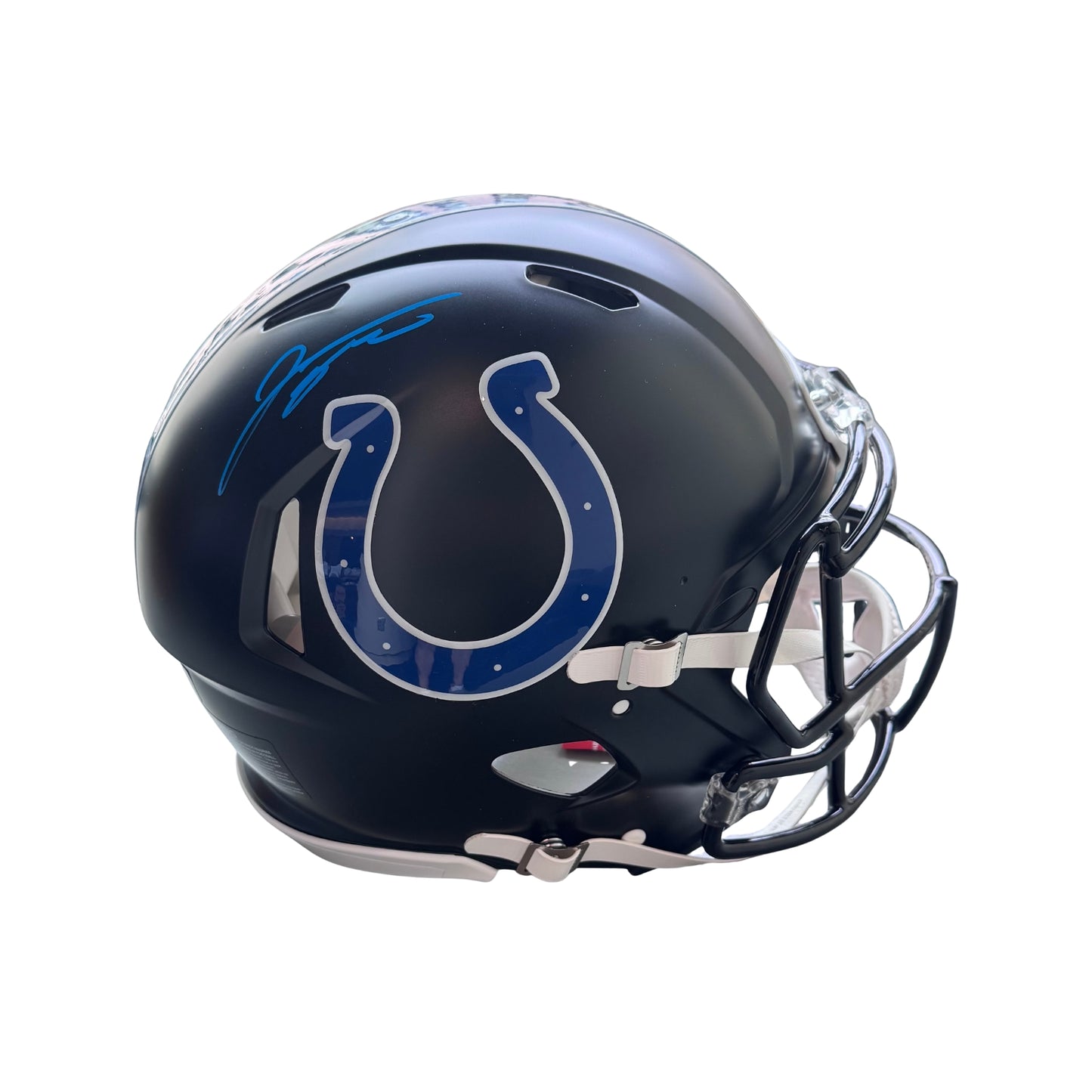 Jonathan Taylor Signed Indianapolis Colts Full Size 2023 Alternate Speed Authentic Helmet