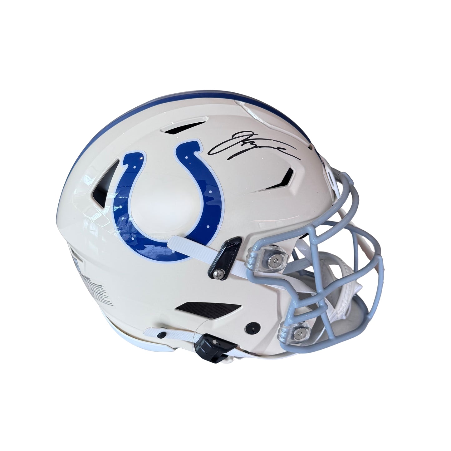 Jonathan Taylor Signed Indianapolis Colts Full Size Retro Authentic SpeedFlex Helmet