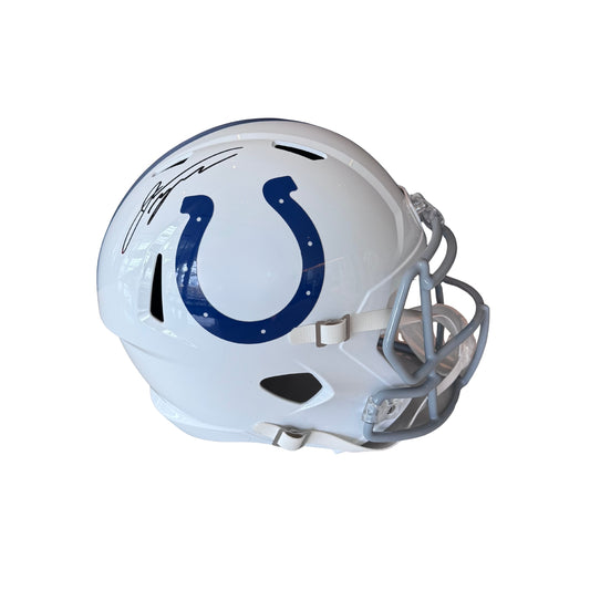 Jonathan Taylor Signed Indianapolis Colts Full Size Speed Replica Helmet