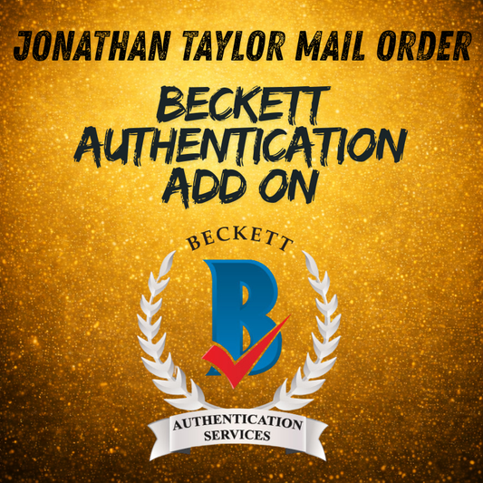 MAIL-ORDER: Jonathan Taylor Authentication Add-On