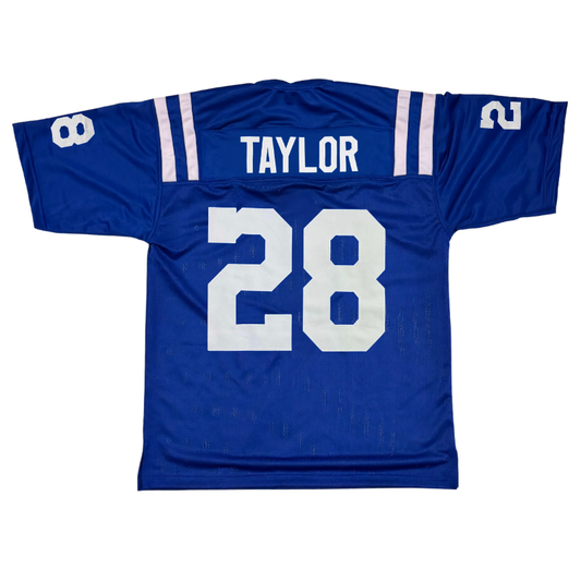 PRE-SALE: Jonathan Taylor Signed Custom Pro-Style Blue Home Jersey