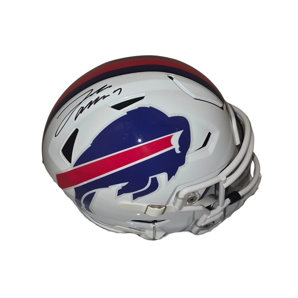 Josh Allen Signed Buffalo Bills 2021 Speed MIDI Helmet