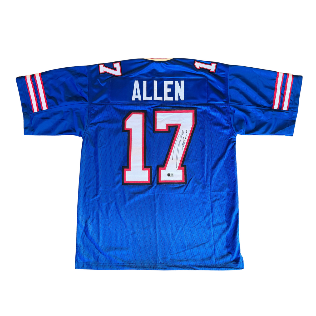 Josh Allen Signed Custom Pro-Style Blue Jersey