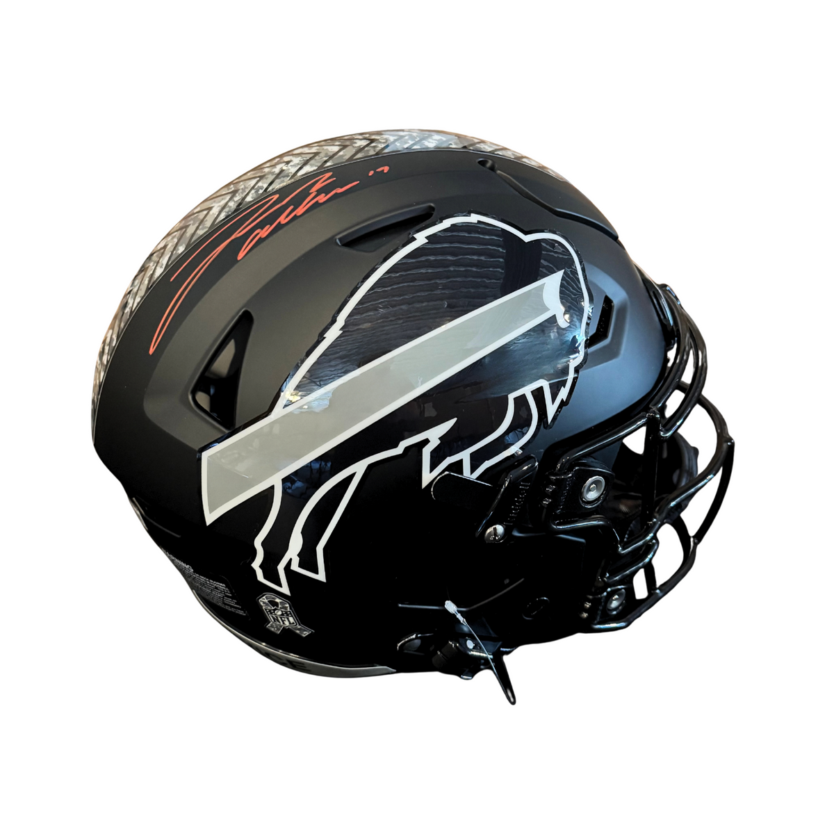 Josh Allen Signed Buffalo Bills Full Size '26 Salute to Service Authentic SpeedFlex Helmet