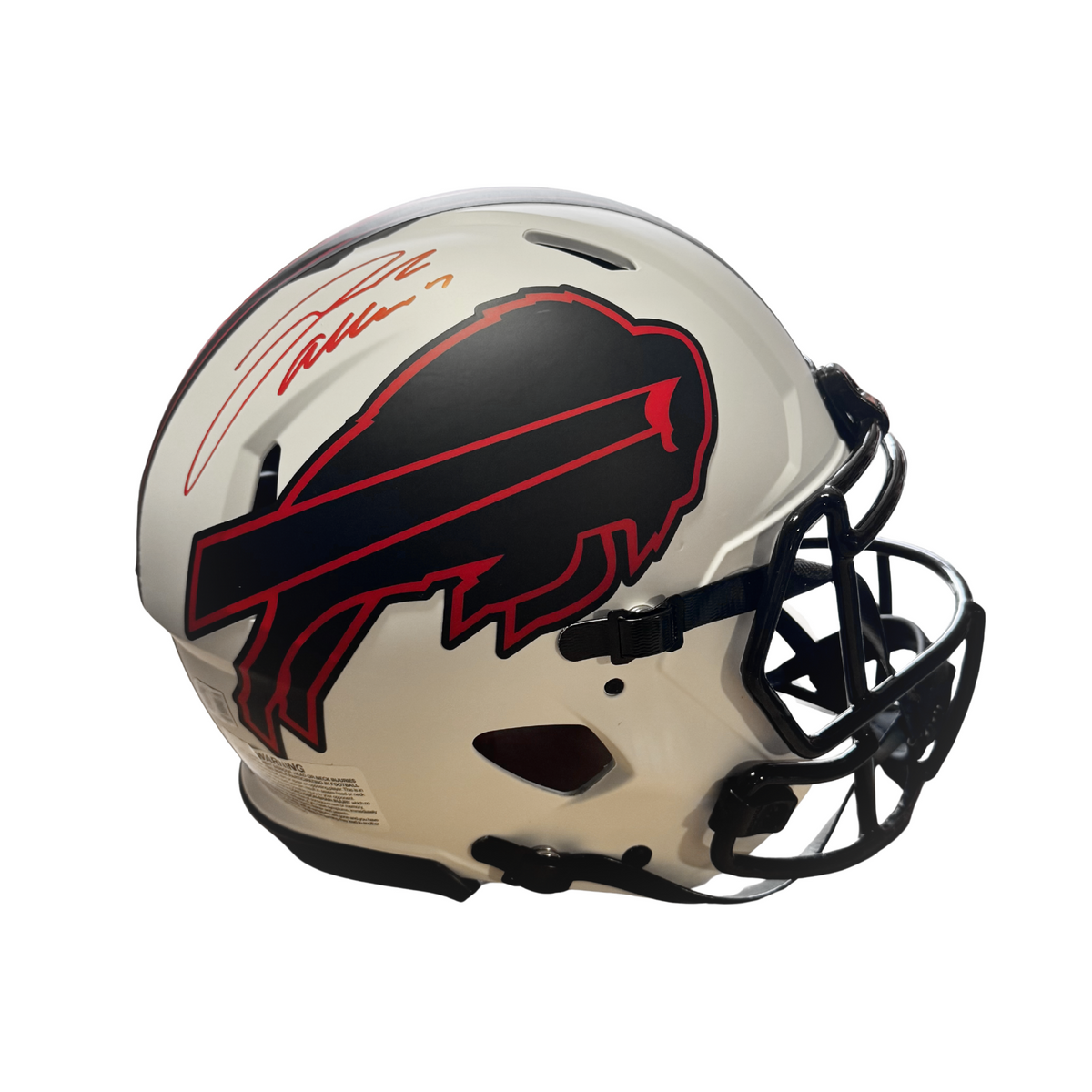 Josh Allen Signed Buffalo Bills Full Size Lunar Eclipse Speed Authentic Helmet
