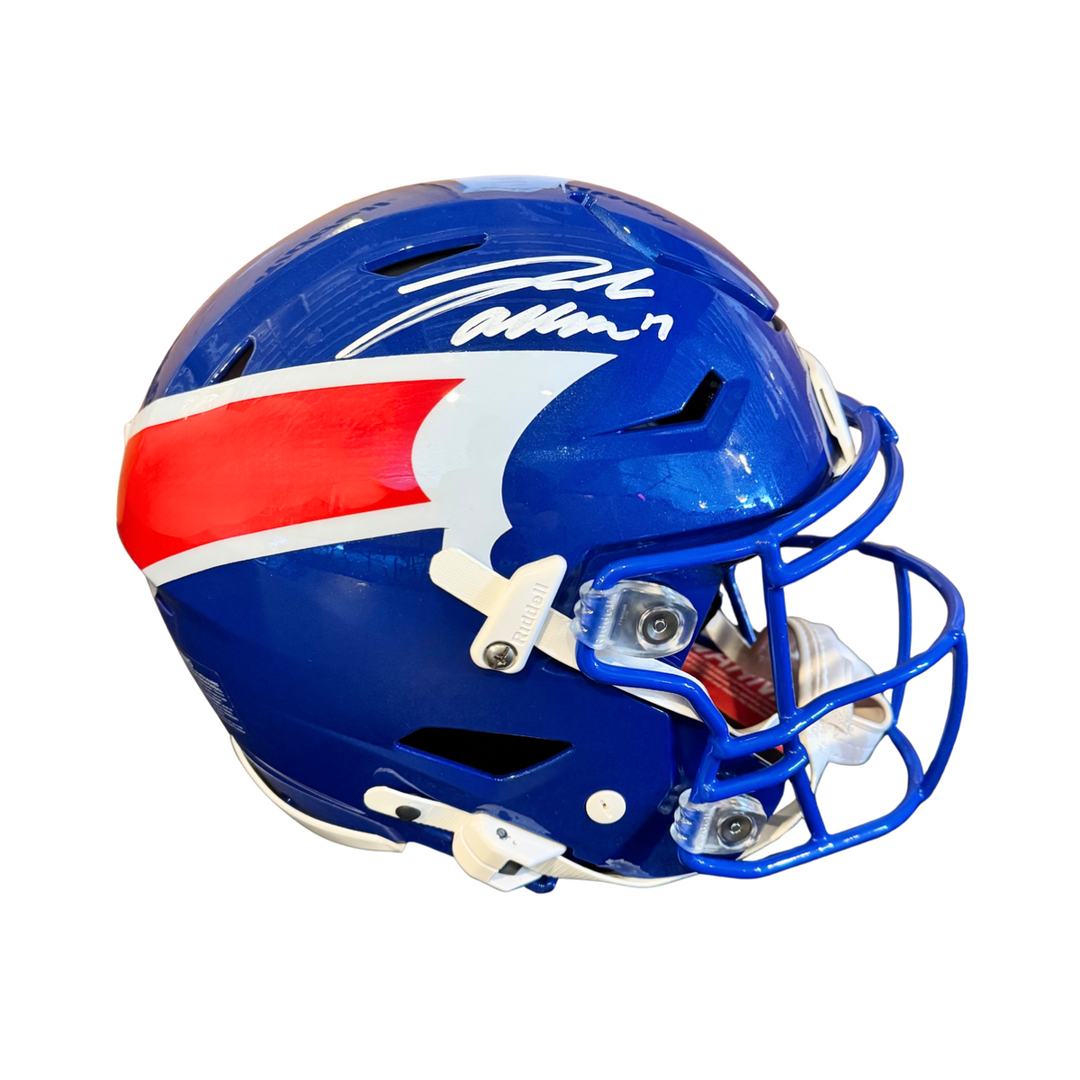Josh Allen Signed Buffalo Bills Full Size Nickel City Authentic SpeedFlex Helmet