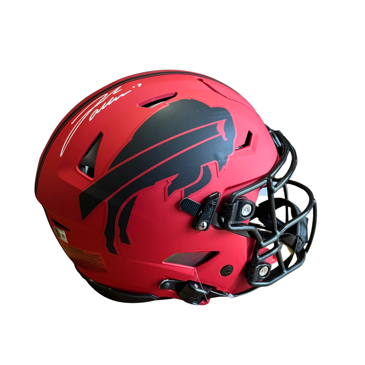 Josh Allen Signed Buffalo Bills Full Size Rave Authentic SpeedFlex Helmet