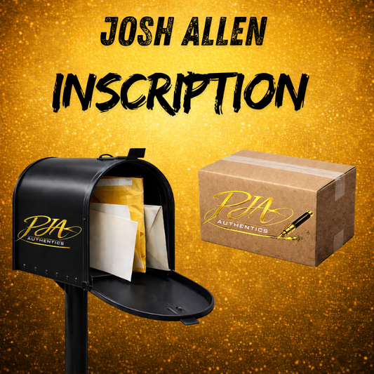 MAIL-ORDER: Josh Allen Inscription Add-On