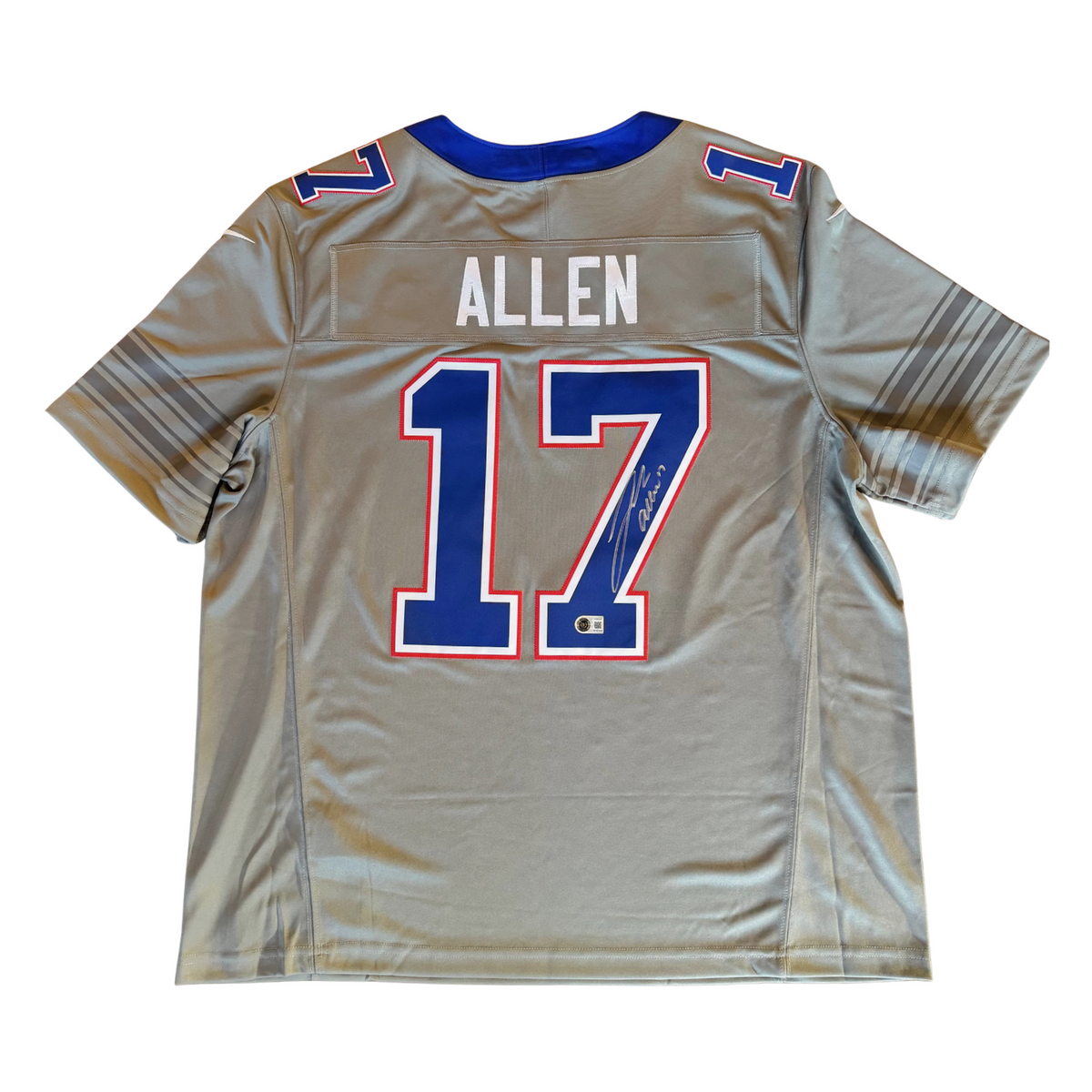 Josh Allen Signed Buffalo Bills Nike Limited Nickel City Jersey