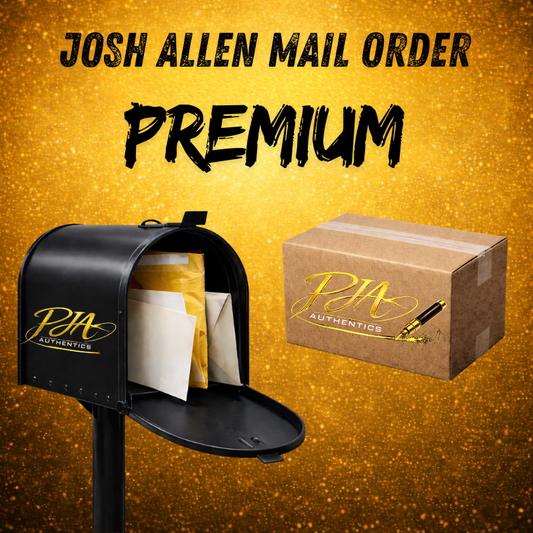 MAIL-ORDER: Josh Allen Signed Premium Item