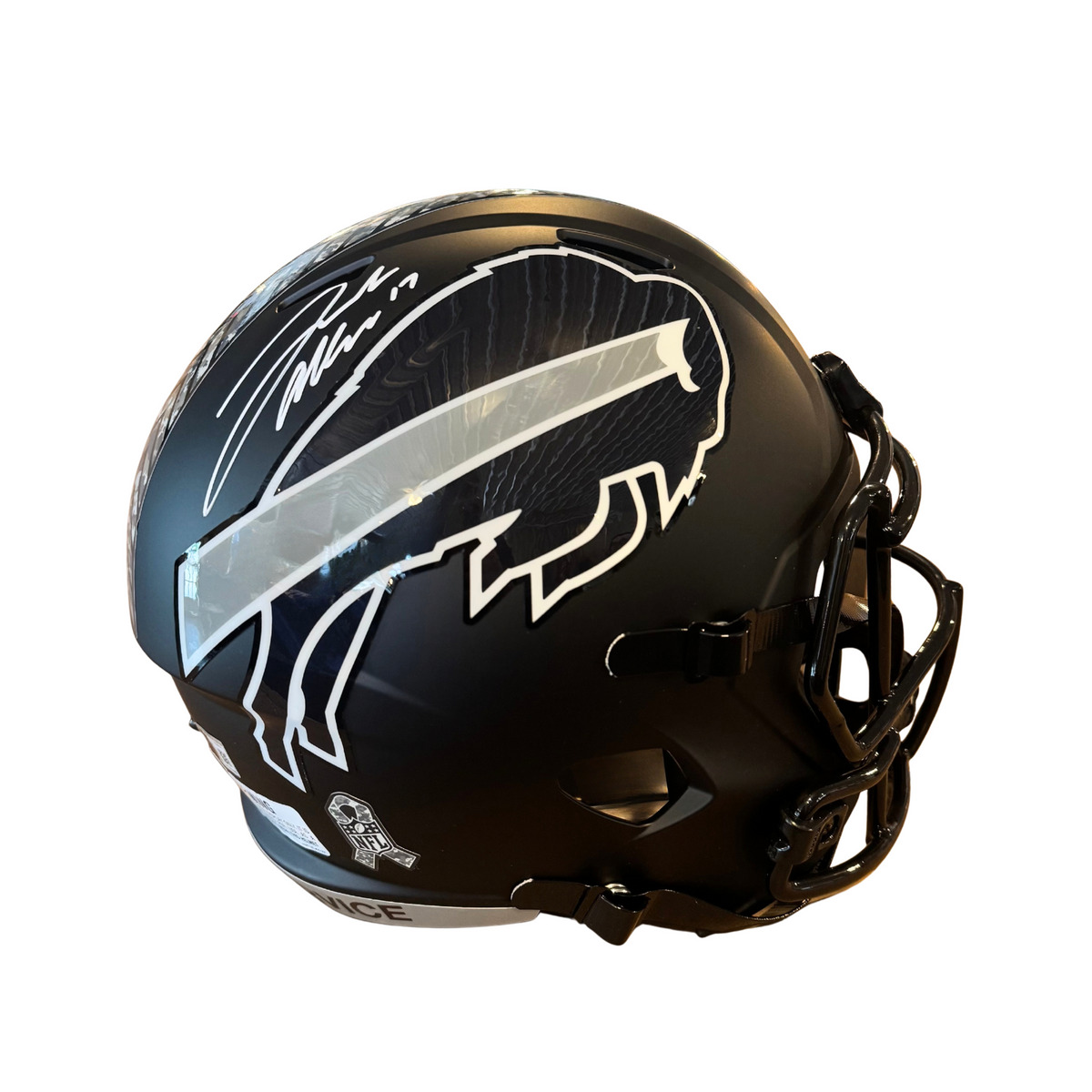 Josh Allen Signed Buffalo Bills Full Size '26 Salute to Service Speed Replica Helmet