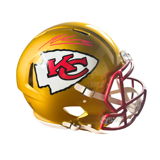 Kenneth Walker Signed Kansas City Chiefs Full Size Flash Speed Authentic Helmet
