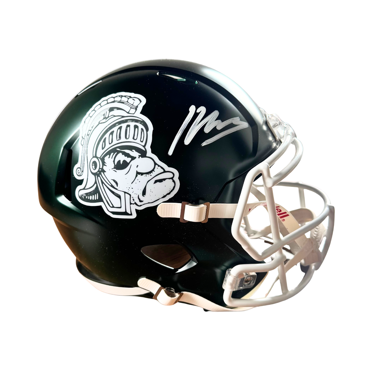 Kenneth Walker Signed Michigan State Speed Replica Helmet