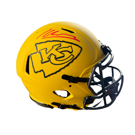 Kenneth Walker Signed Kansas City Chiefs Full Size Rave Speed Authentic Helmet