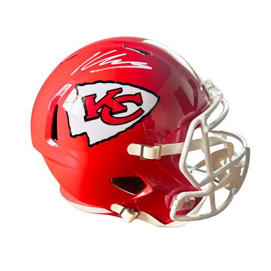Kenneth Walker Signed Kansas City Chiefs Full Size Speed Replica Helmet