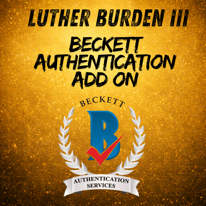 MAIL-ORDER: Luther Burden lll Authentication Add-On