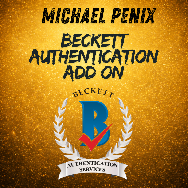 MAIL-ORDER: Michael Penix Authentication Add-On