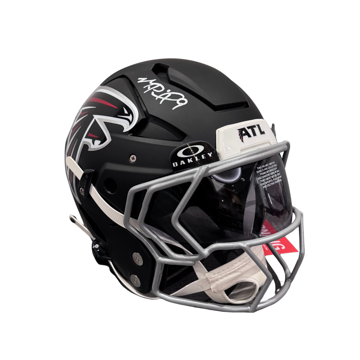 Michael Penix Jr. Signed Atlanta Falcons Full Size Authentic AXIOM Helmet